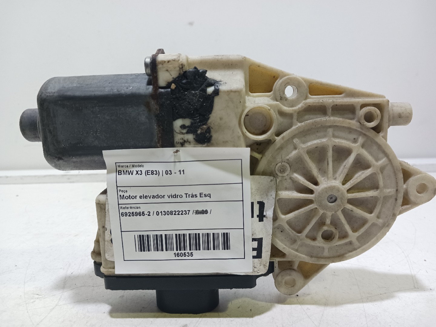 Motor elevador vidro Trás Esq BMW X3 (E83) | 03 - 11