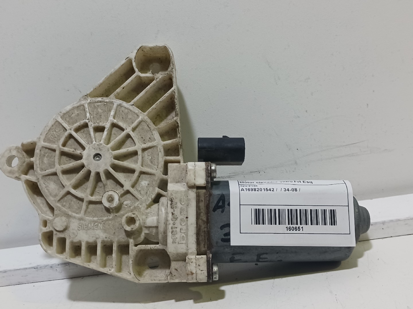Motor elevador vidro Frt Esq MERCEDES-BENZ A-CLASS (W169) | 04 - 12
