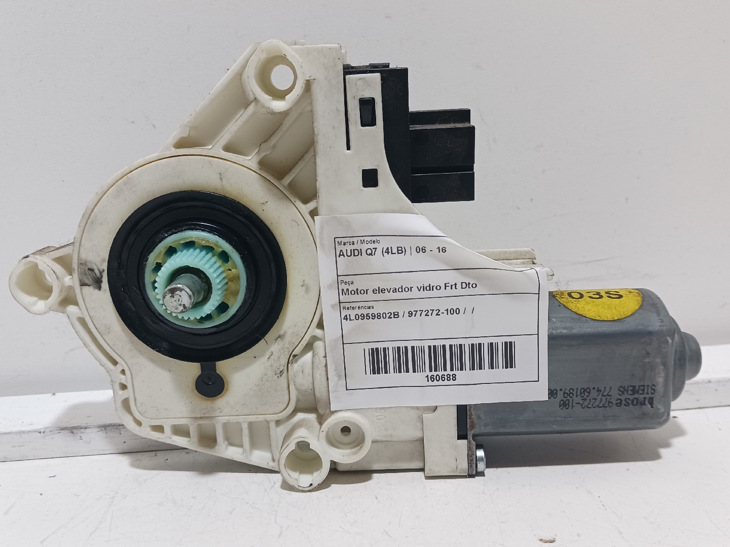 Motor elevador vidro Frt Dto  AUDI Q7 (4LB) | 06 - 16