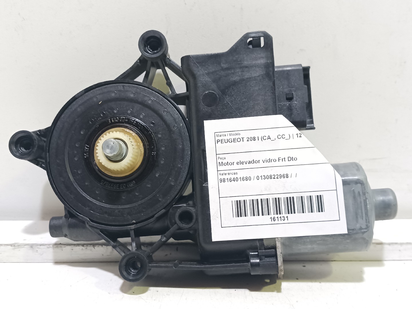 Motor elevador vidro Frt Dto  PEUGEOT 208 I (CA_, CC_) | 12 - 