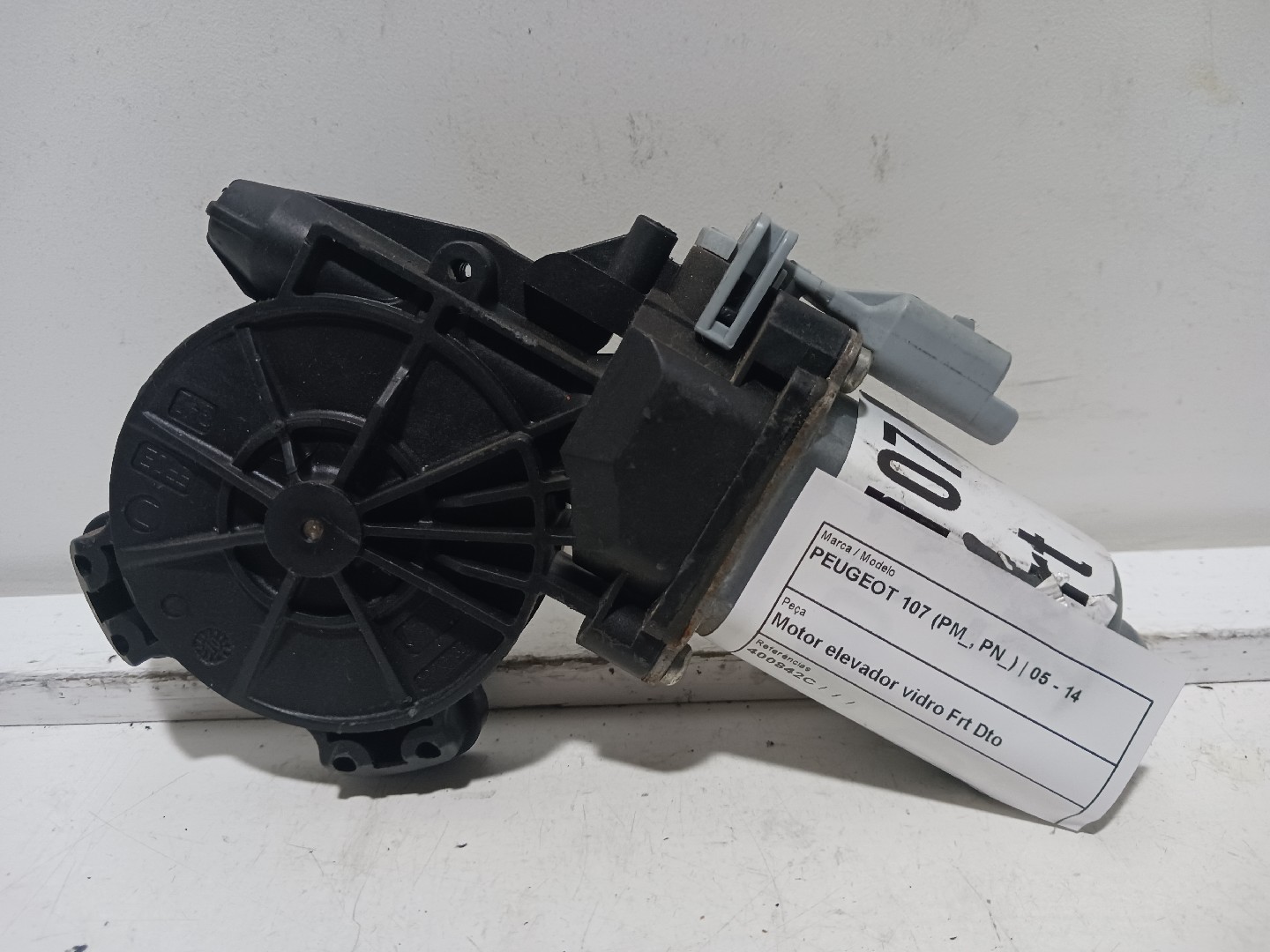 Motor elevador vidro Frt Dto  PEUGEOT 107 (PM_, PN_) | 05 - 14