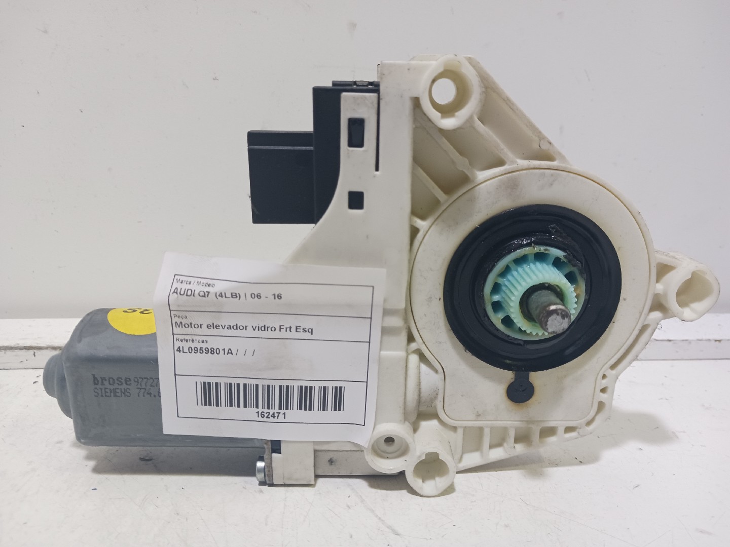 Motor elevador vidro Frt Esq AUDI Q7 (4LB) | 06 - 16