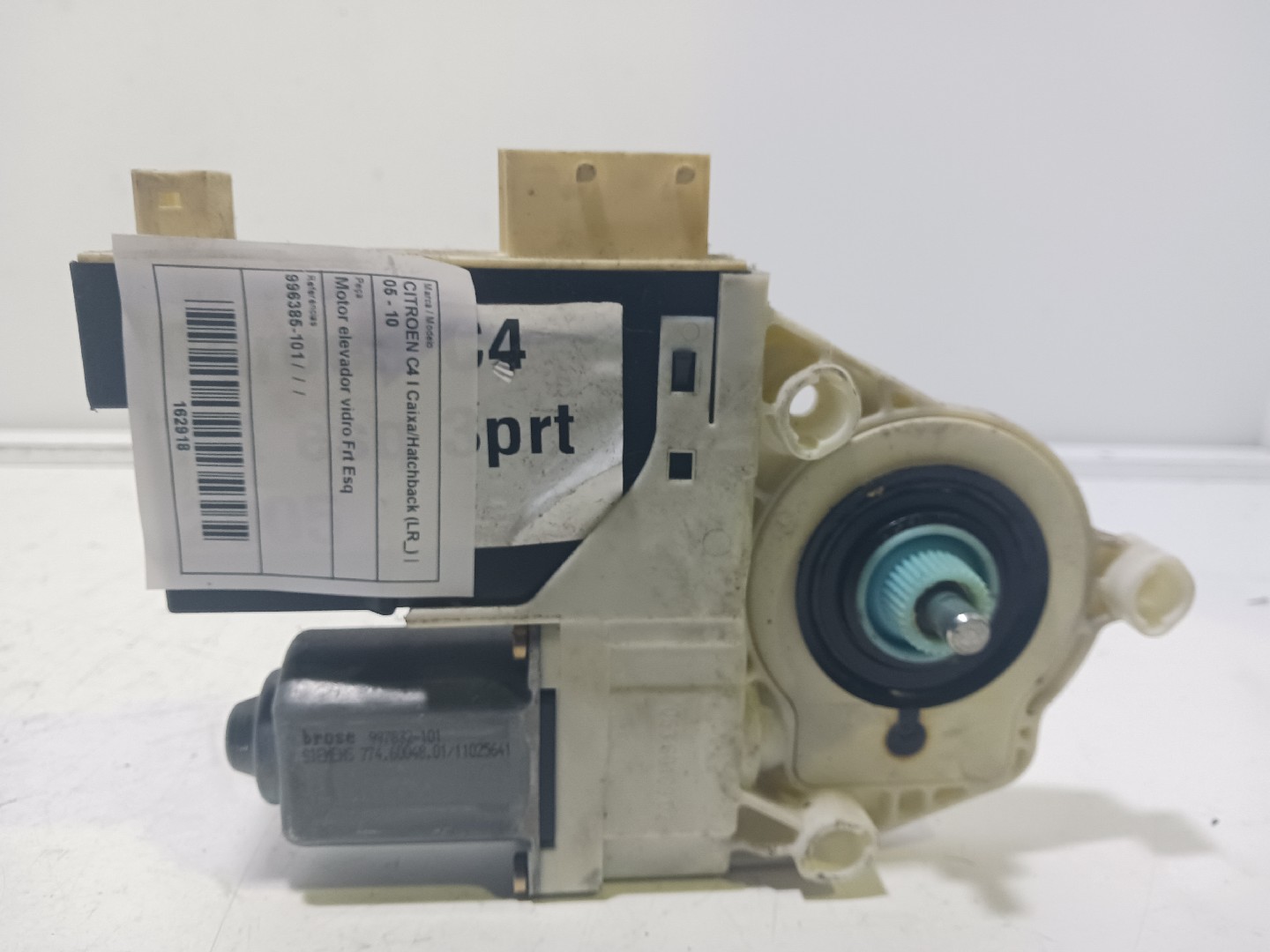 Motor elevador vidro Frt Esq CITROEN C4 I Caixa/Hatchback (LR_) | 05 - 10