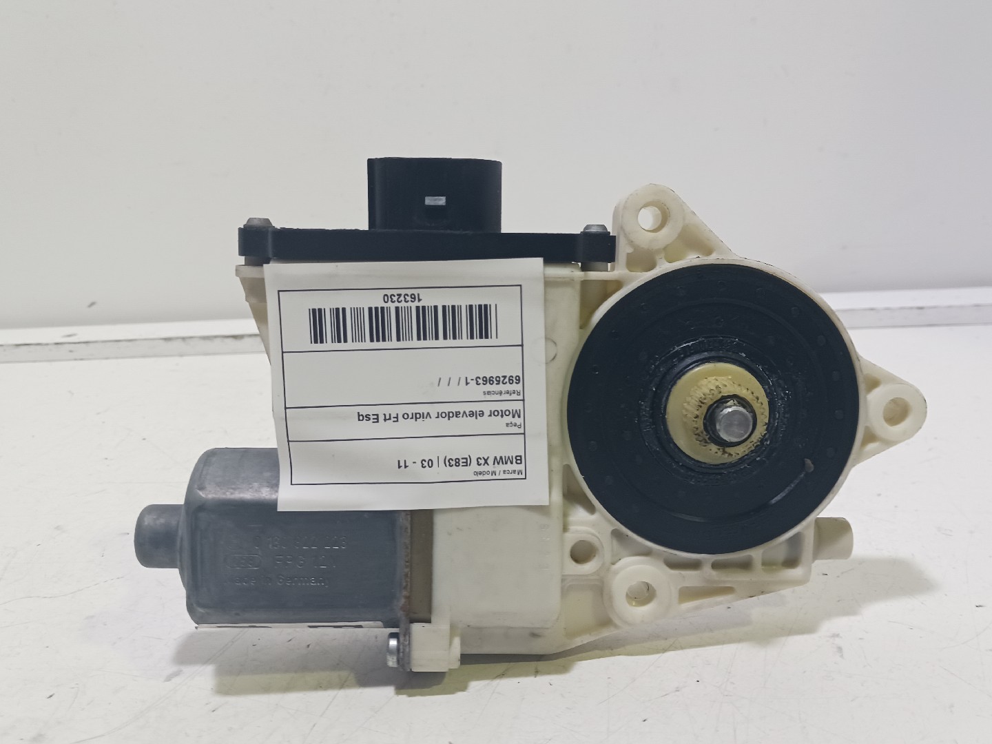 Motor elevador vidro Frt Esq BMW X3 (E83) | 03 - 11