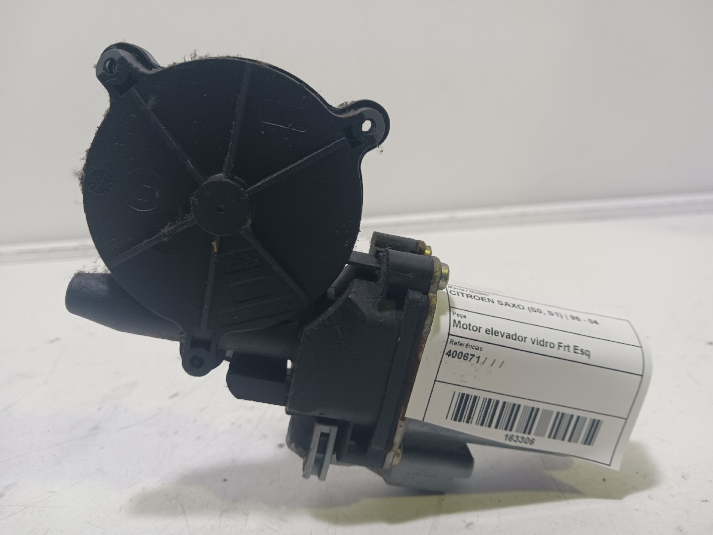 Motor elevador vidro Frt Esq CITROEN SAXO (S0, S1) | 96 - 04