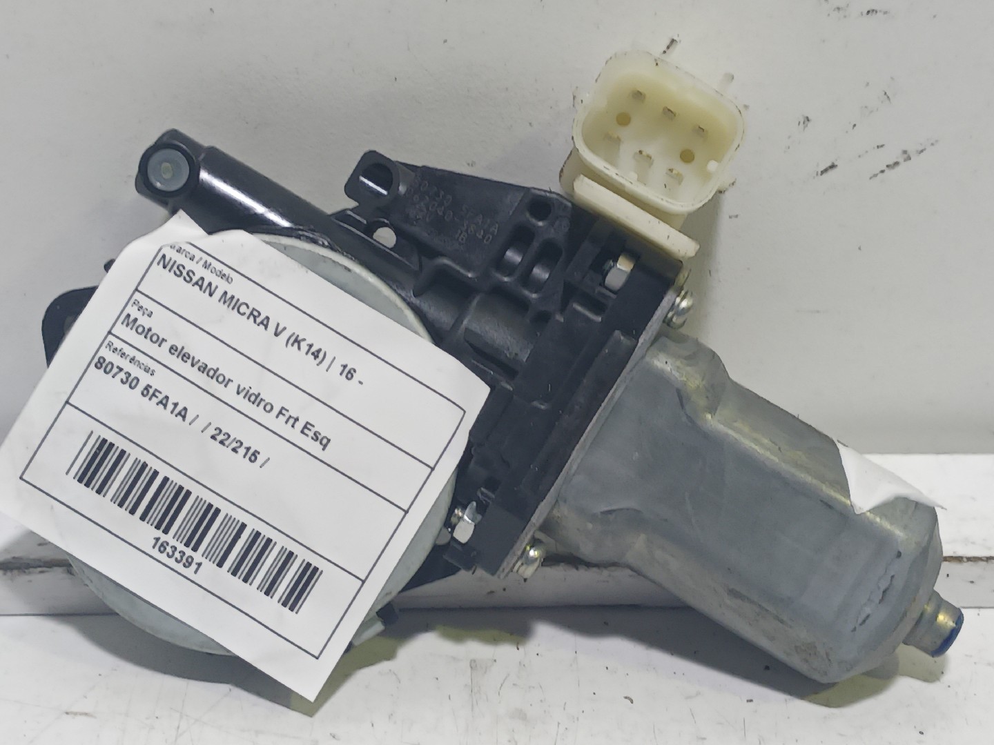 Motor elevador vidro Frt Esq NISSAN MICRA V (K14) | 16 - 