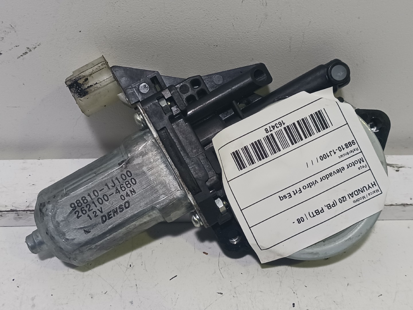 Motor elevador vidro Frt Esq HYUNDAI i20 (PB, PBT) | 08 - 