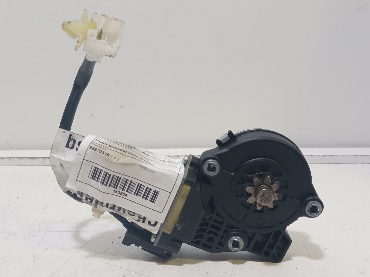 Motor elevador vidro Frt Esq CHEVROLET AVEO / KALOS Hatchback (T250, T255) | 06 - 