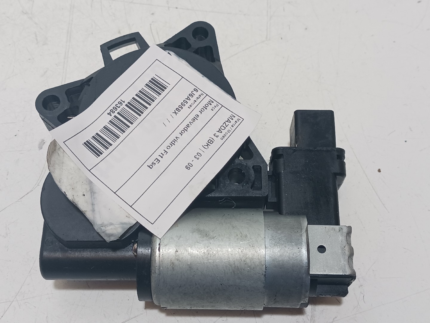Motor elevador vidro Frt Esq MAZDA 3 (BK) | 03 - 09