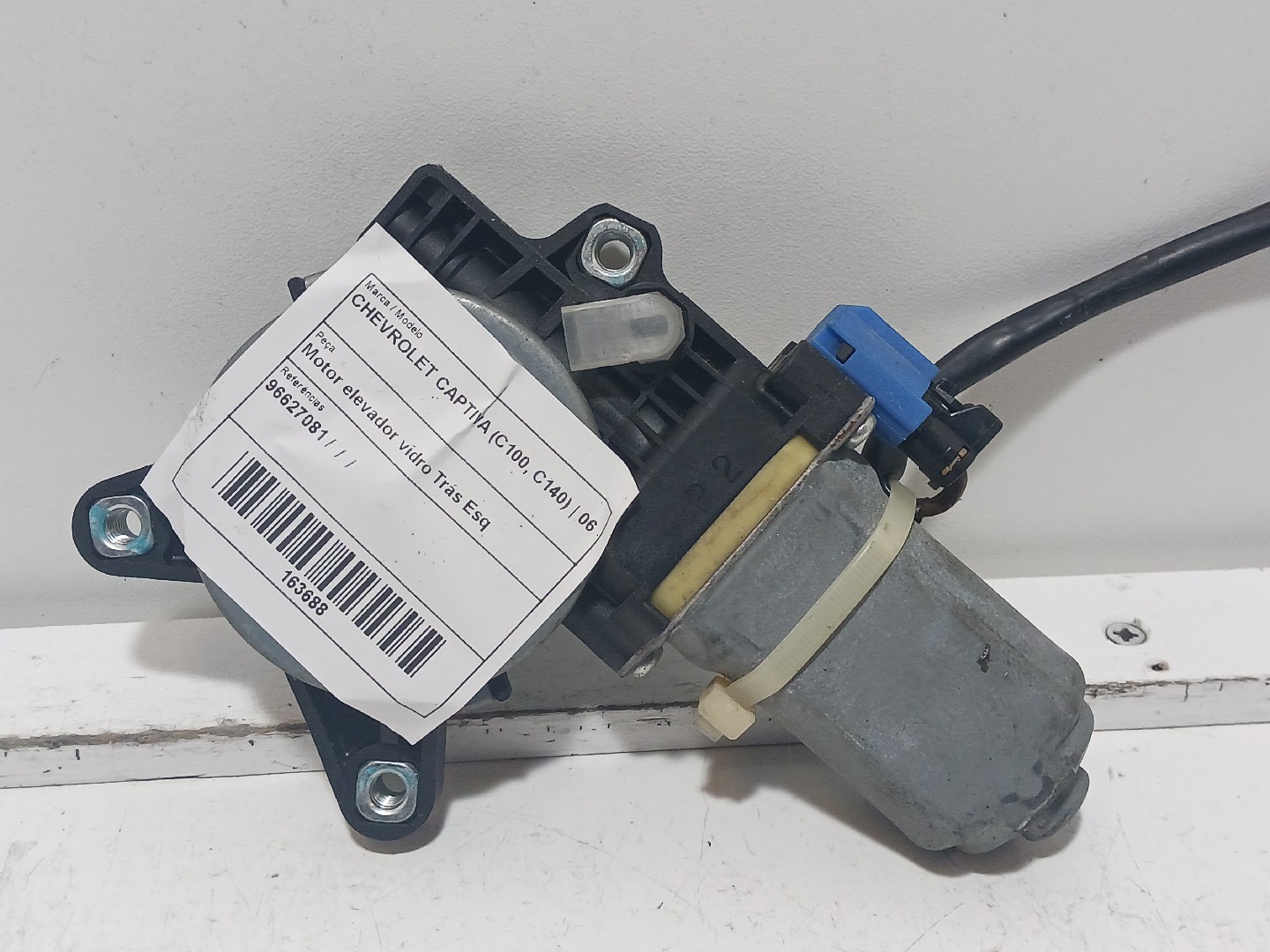Motor elevador vidro Trás Esq CHEVROLET CAPTIVA (C100, C140) | 06 - 
