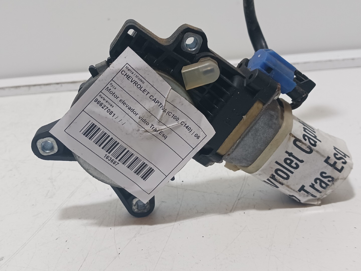 Motor elevador vidro Trás Esq CHEVROLET CAPTIVA (C100, C140) | 06 - 