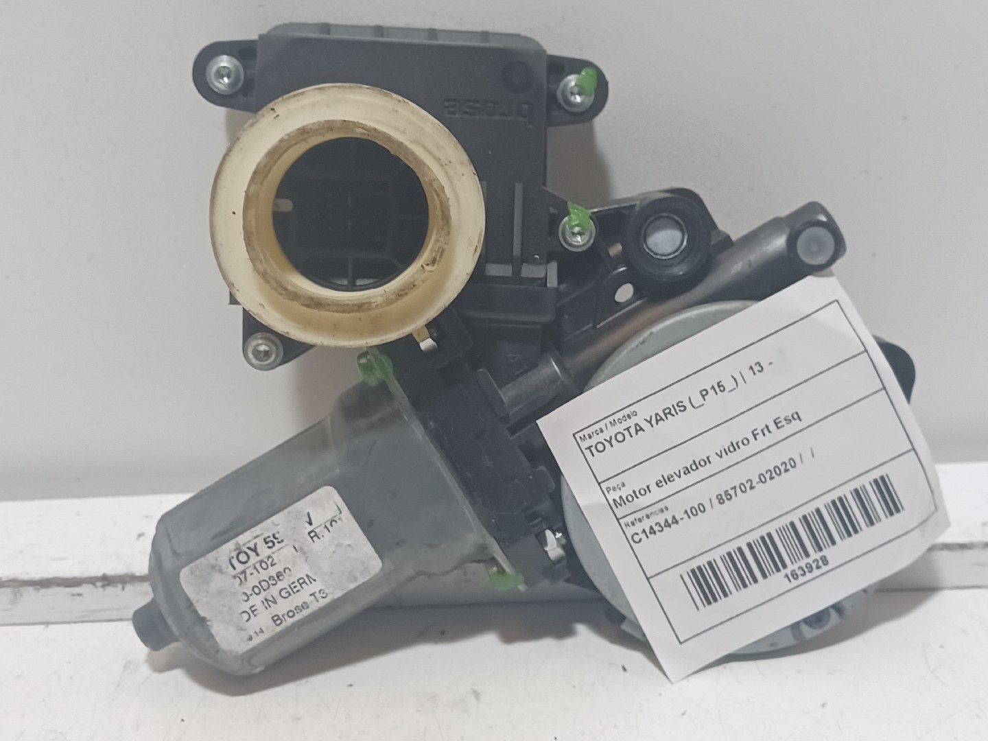Motor elevador vidro Frt Esq TOYOTA YARIS (_P15_) | 13 - 