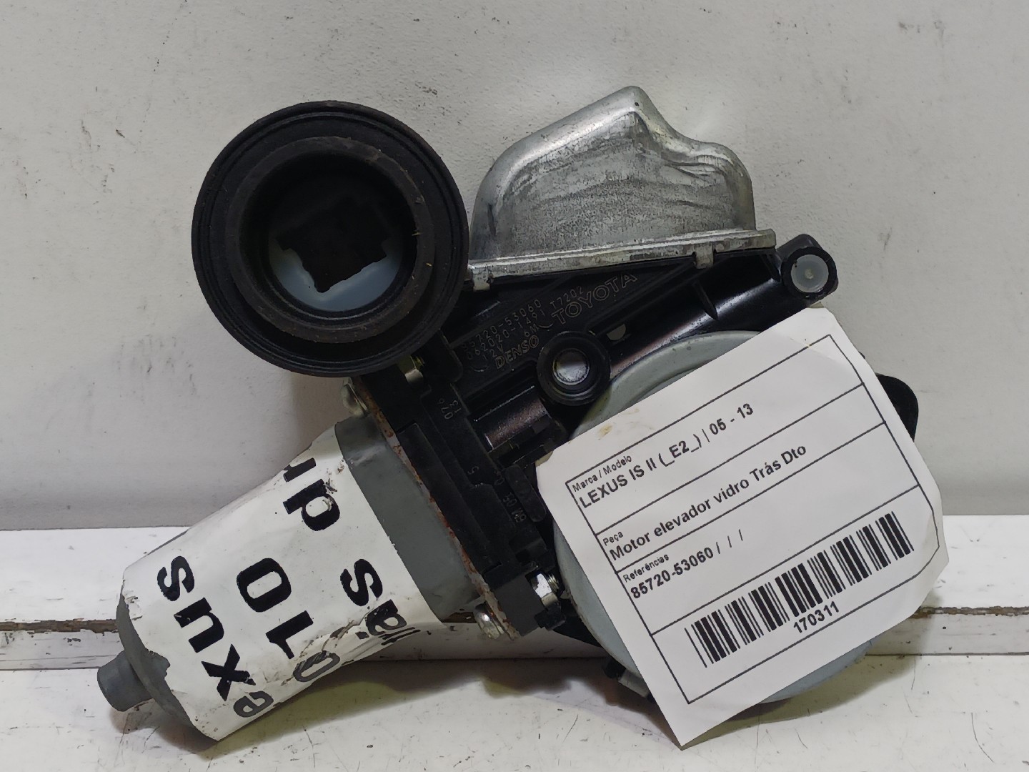 Motor elevador vidro Trás Dto LEXUS IS II (_E2_) | 05 - 13