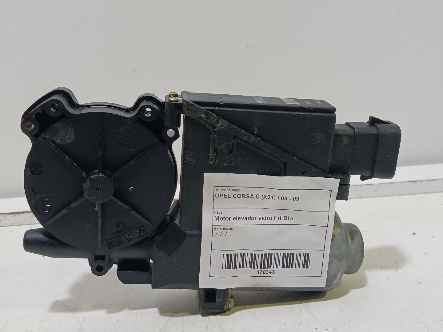 Motor elevador vidro Frt Dto  OPEL CORSA C (X01) | 00 - 09
