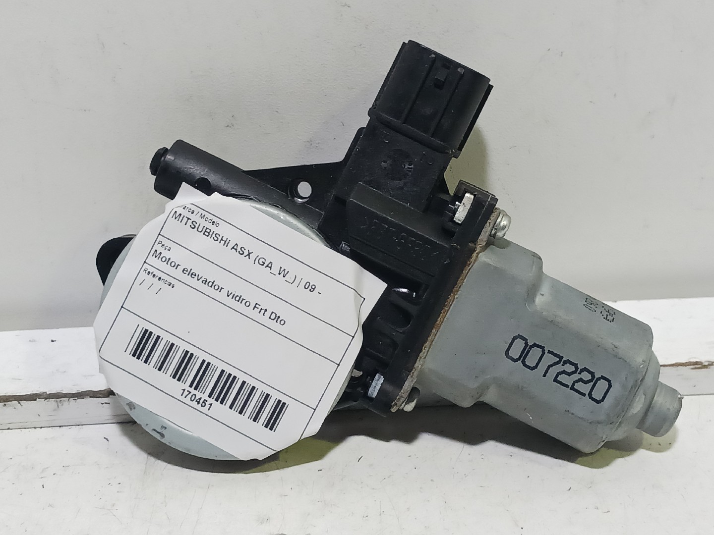 Motor elevador vidro Frt Dto  MITSUBISHI ASX (GA_W_) | 09 - 