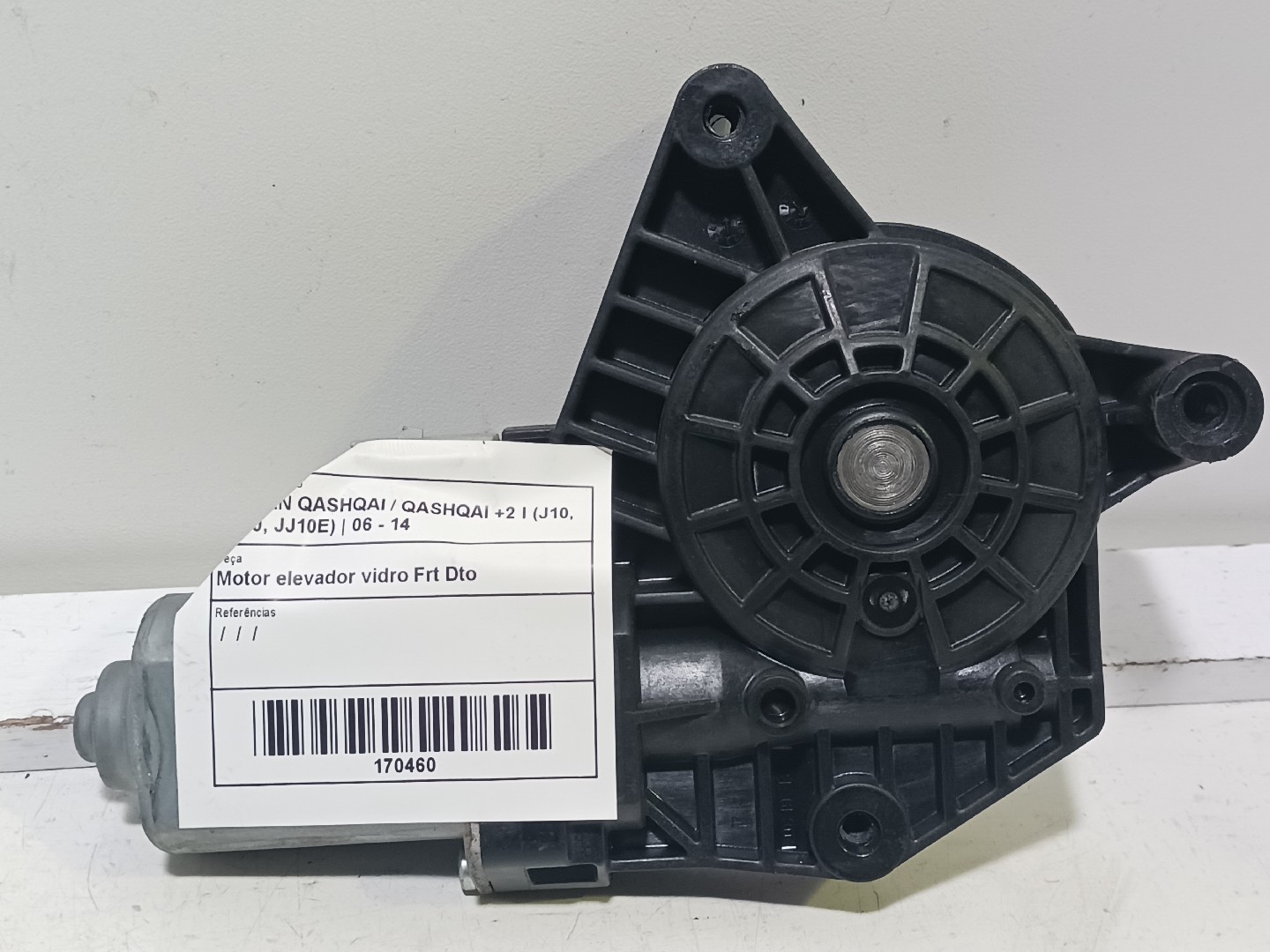 Motor elevador vidro Frt Dto  NISSAN QASHQAI / QASHQAI +2 I (J10, NJ10, JJ10E) | 06 - 14