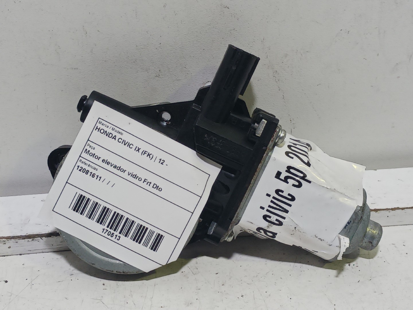 Motor elevador vidro Frt Dto  HONDA CIVIC IX (FK) | 12 - 