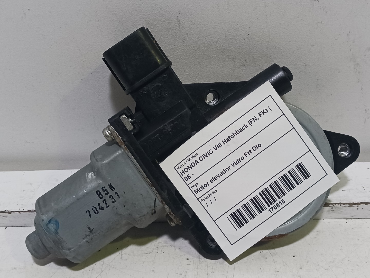 Motor elevador vidro Frt Dto  HONDA CIVIC VIII Hatchback (FN, FK) | 05 - 