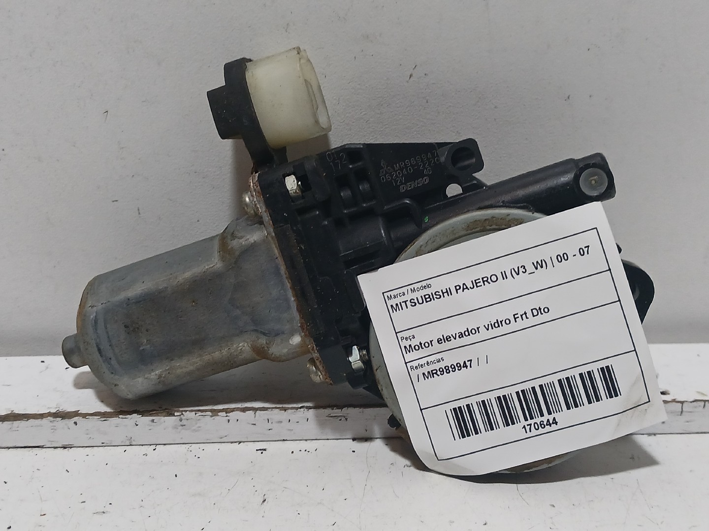 Motor elevador vidro Frt Dto  MITSUBISHI PAJERO II (V3_W) | 00 - 07