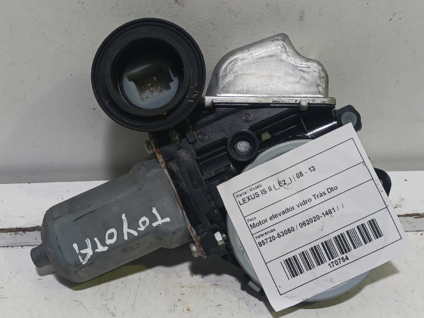 Motor elevador vidro Trás Dto LEXUS IS II (_E2_) | 05 - 13