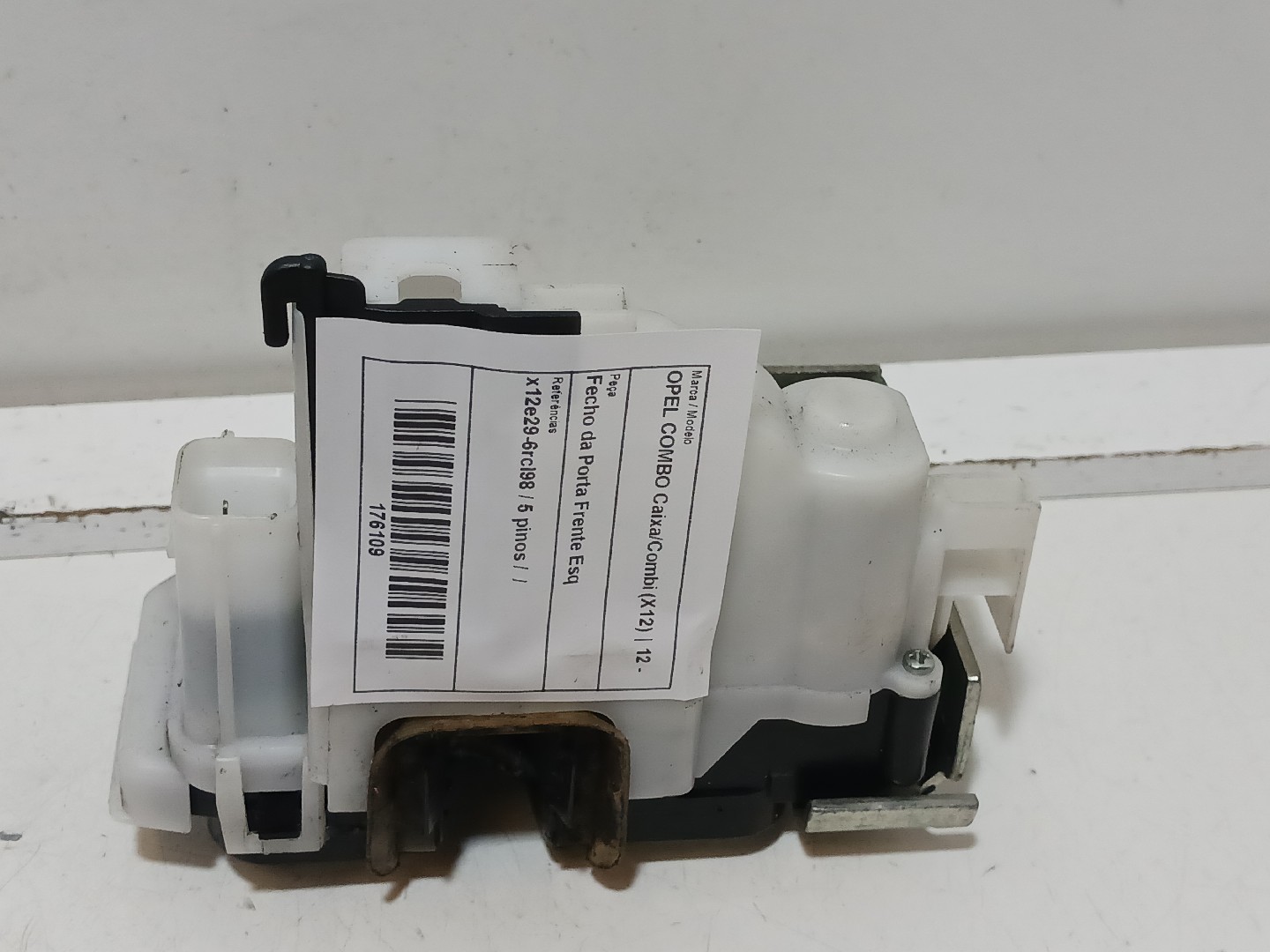Fecho da Porta Frente Esq OPEL COMBO Caixa/Combi (X12) | 12 - 