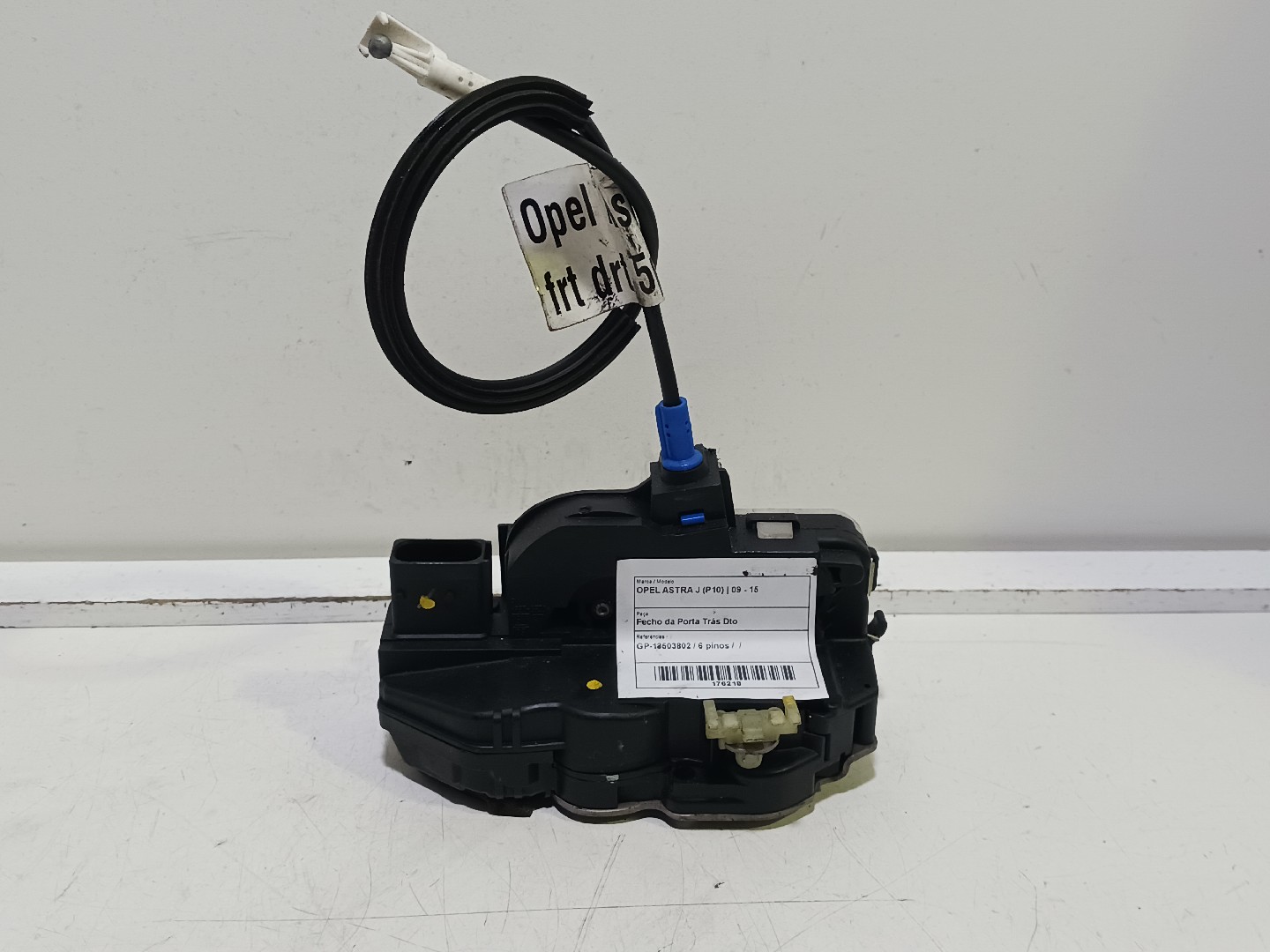 Fecho da Porta Trás Dto OPEL ASTRA J (P10) | 09 - 15