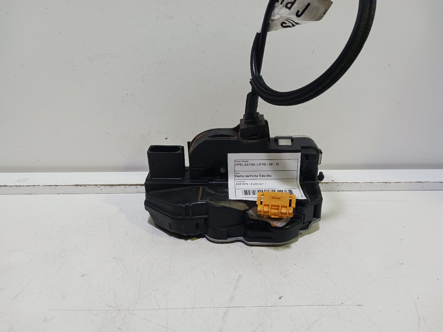 Fecho da Porta Trás Dto OPEL ASTRA J (P10) | 09 - 15