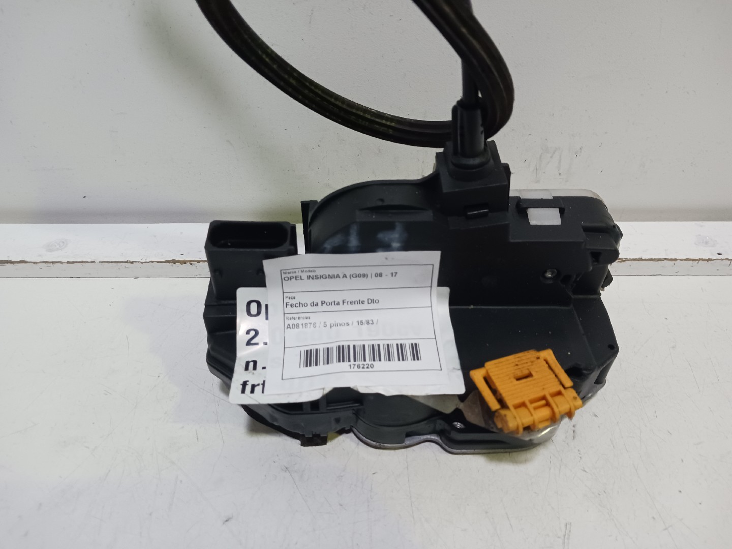 Fecho da Porta Frente Dto OPEL INSIGNIA A (G09) | 08 - 17