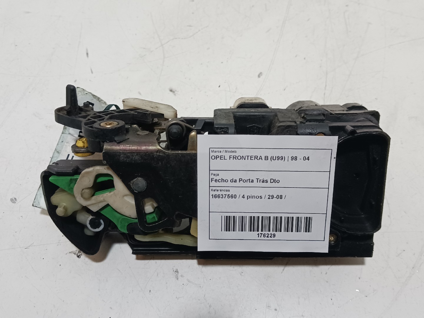 Fecho da Porta Trás Dto OPEL FRONTERA B (U99) | 98 - 04