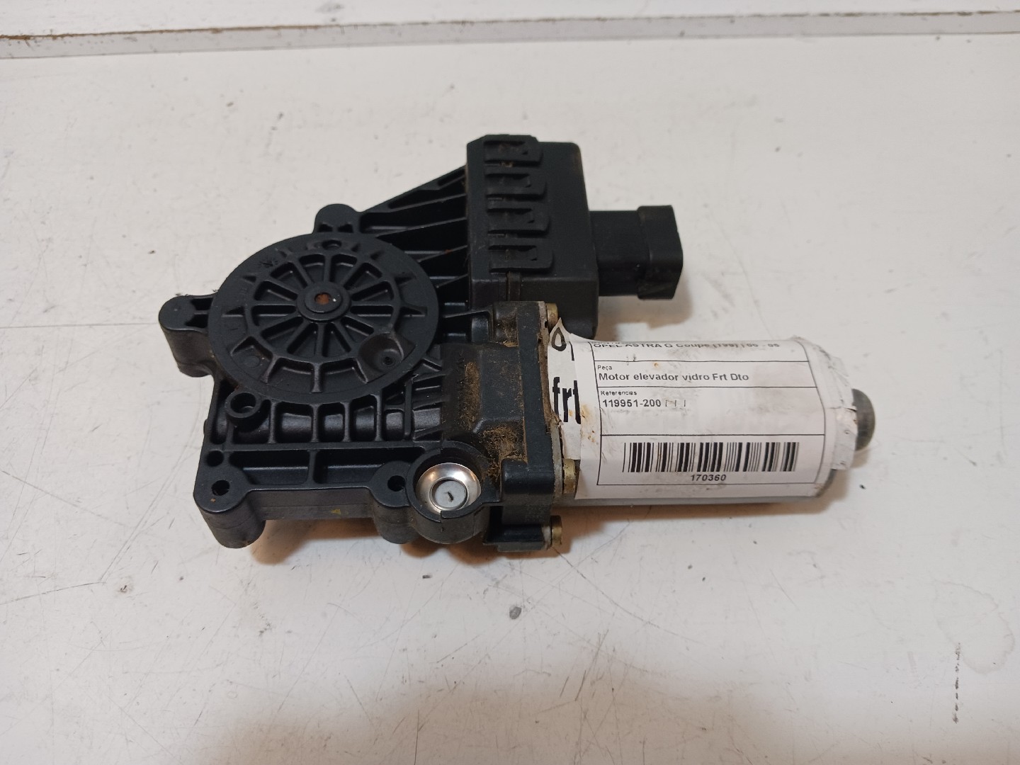 Motor elevador vidro Frt Dto  OPEL ASTRA G Coupé (T98) | 00 - 05