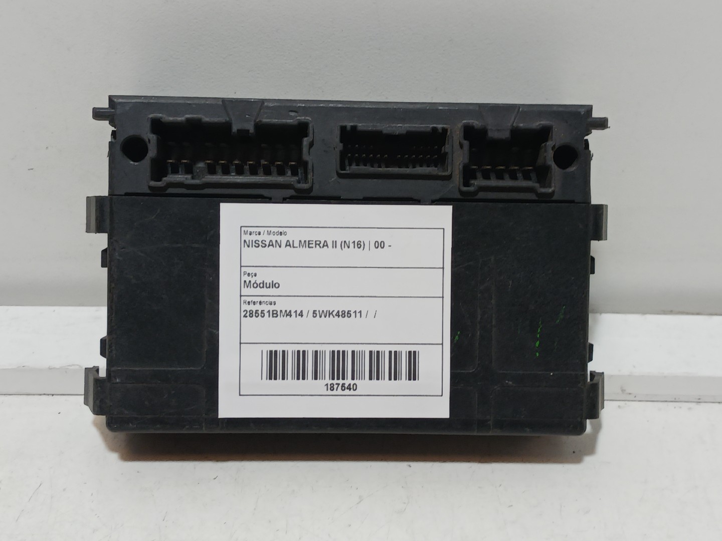 Módulo NISSAN ALMERA II (N16) | 00 - 