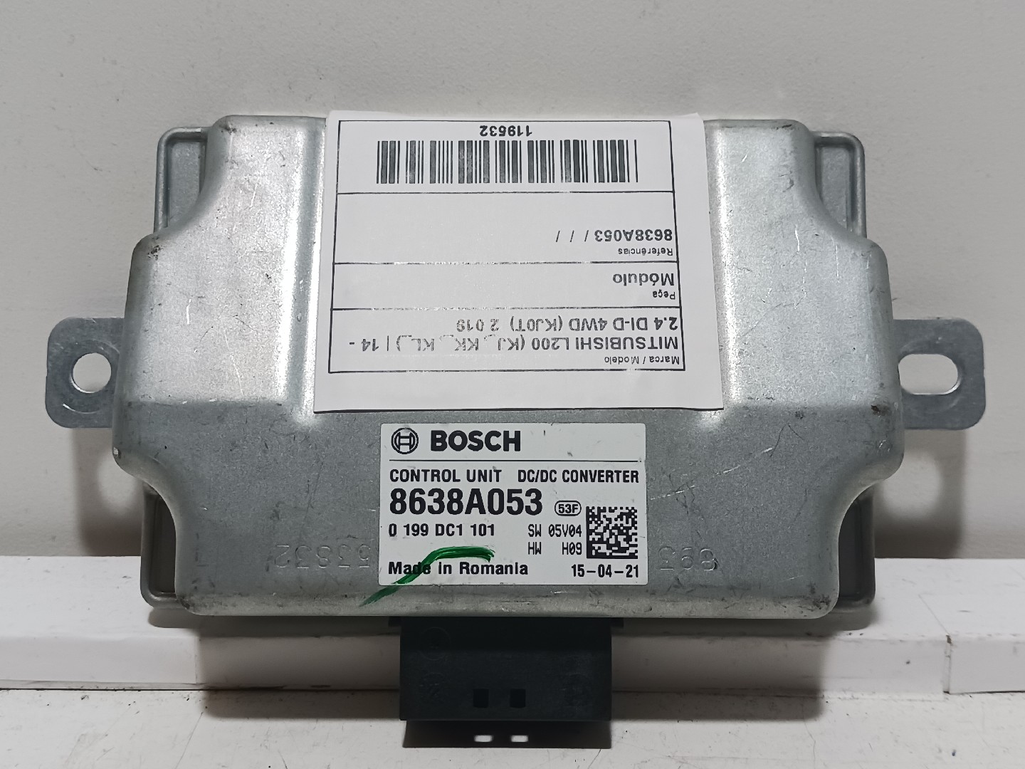 Módulo MITSUBISHI L200 (KJ_, KK_, KL_) | 14 - 