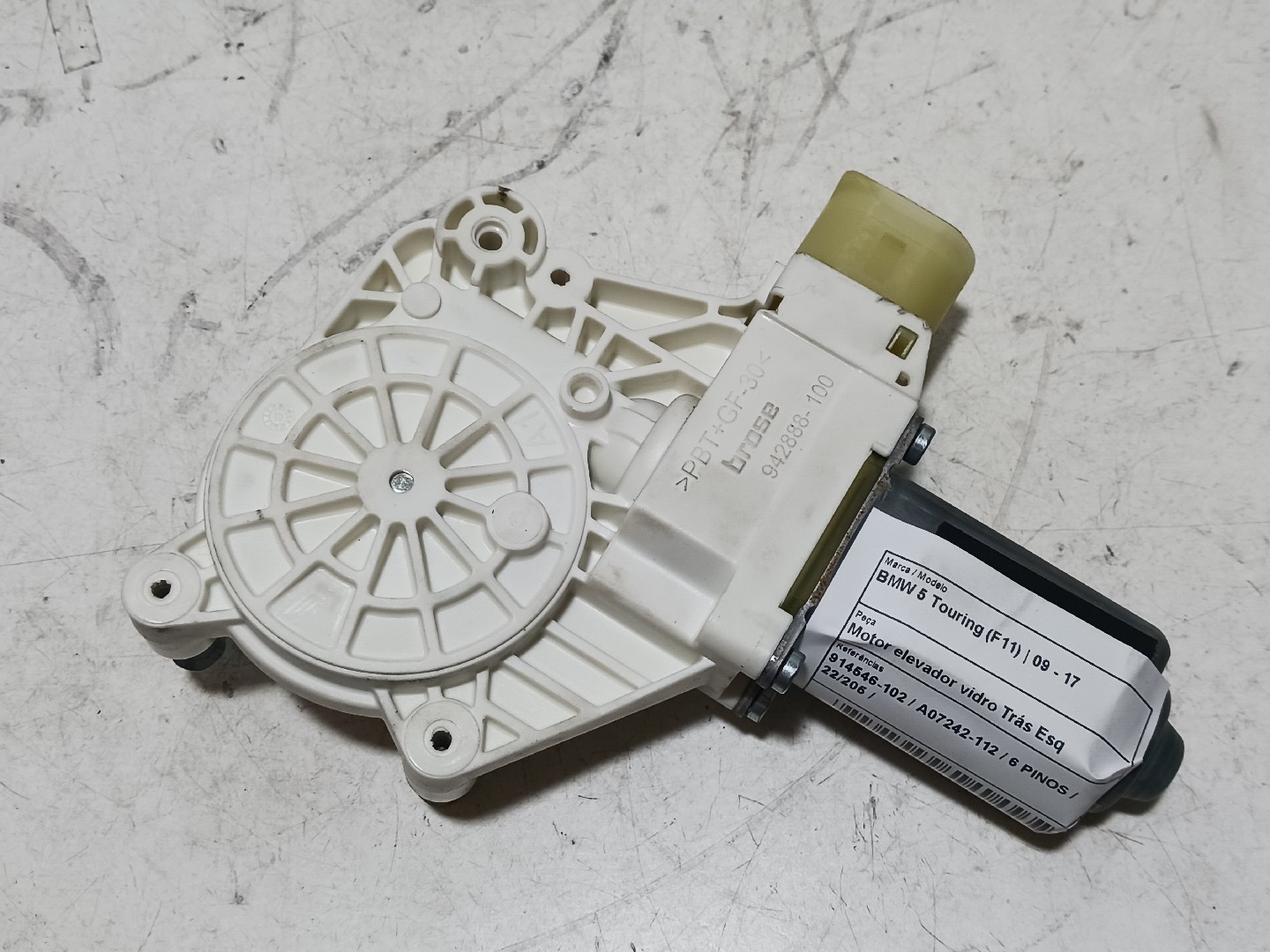 Motor elevador vidro Trás Esq BMW 5 Touring (F11) | 09 - 17