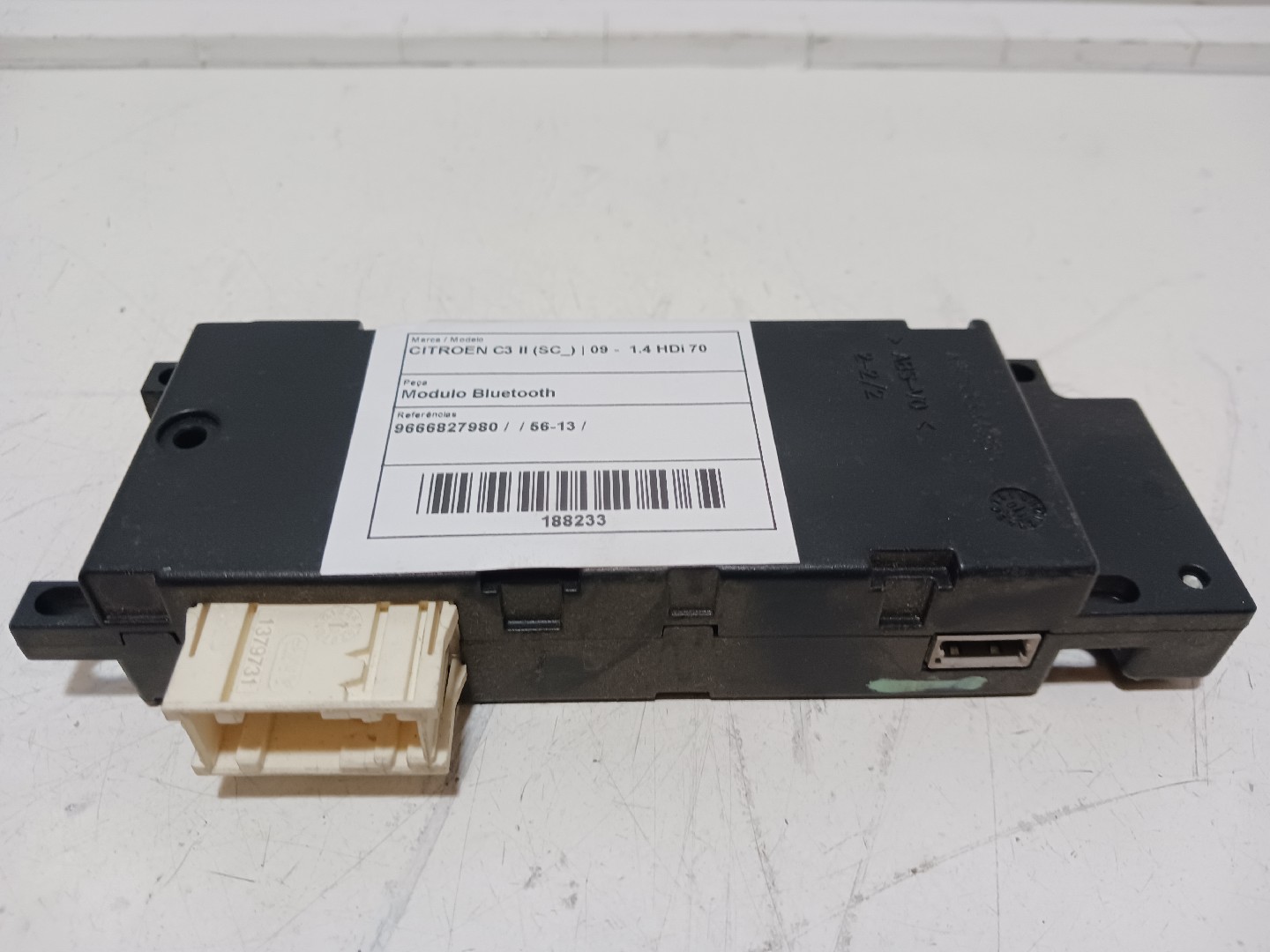 Modulo Bluetooth CITROEN C3 II (SC_) | 09 - 
