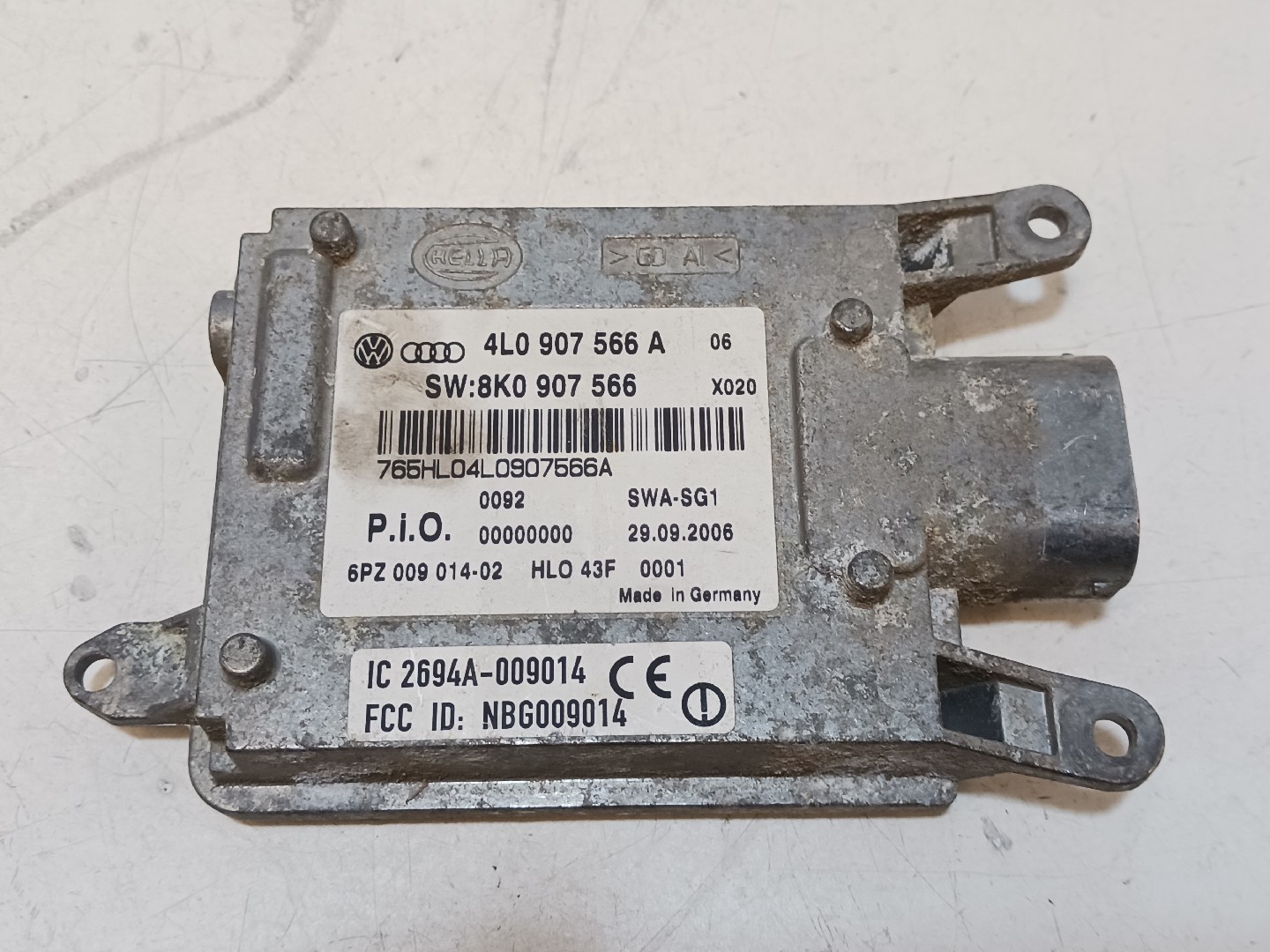 Sensor angulo morto AUDI Q7 (4LB) | 06 - 16