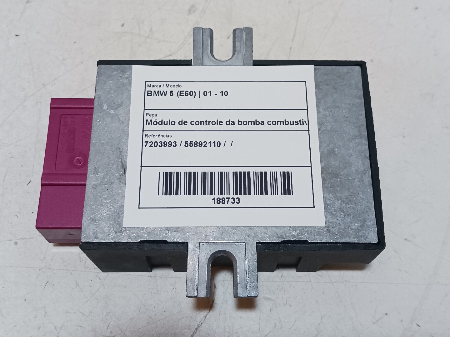 Módulo de controle da bomba combustível BMW 5 (E60) | 01 - 10