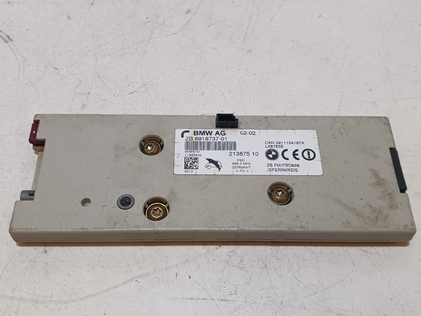 Amplificador BMW 7 (E65, E66, E67) | 01 - 09