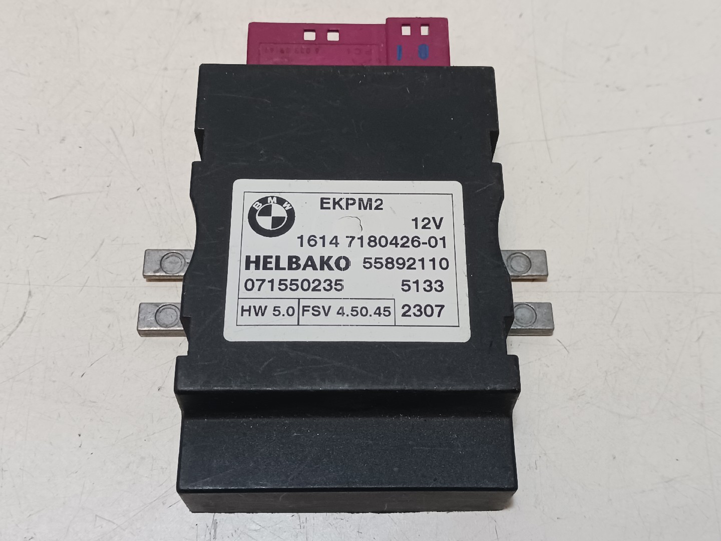 Módulo de controle da bomba combustível BMW 1 (F20) | 11 - 19