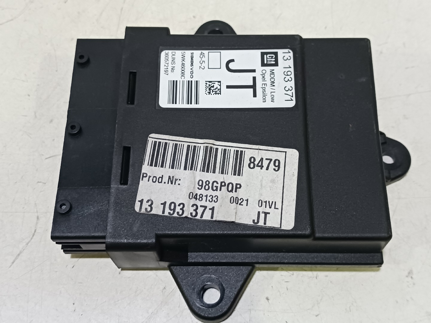 Módulo de Porta Frente Esq OPEL VECTRA C (Z02) | 02 - 09