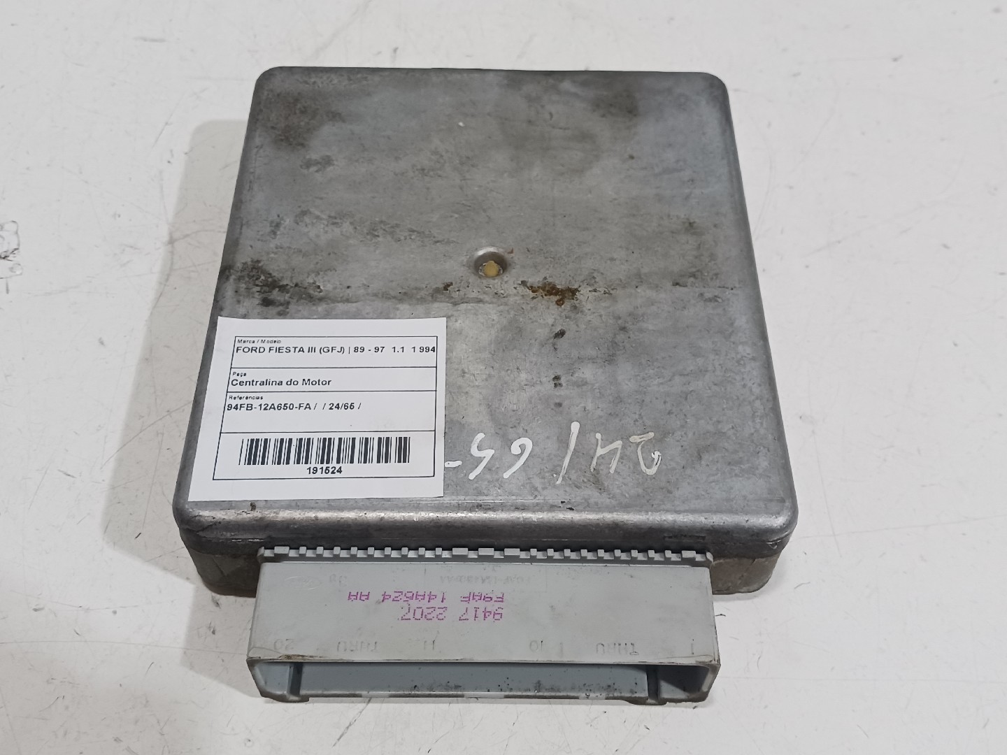 Centralina do Motor FORD FIESTA III (GFJ) | 89 - 97