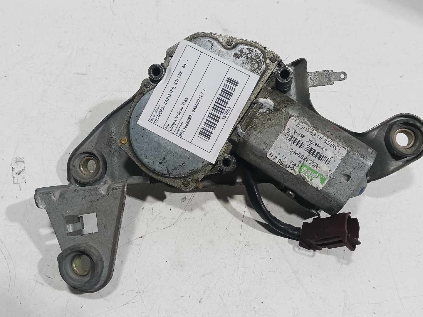 Limpa Vidros Tras CITROEN SAXO (S0, S1) | 96 - 04