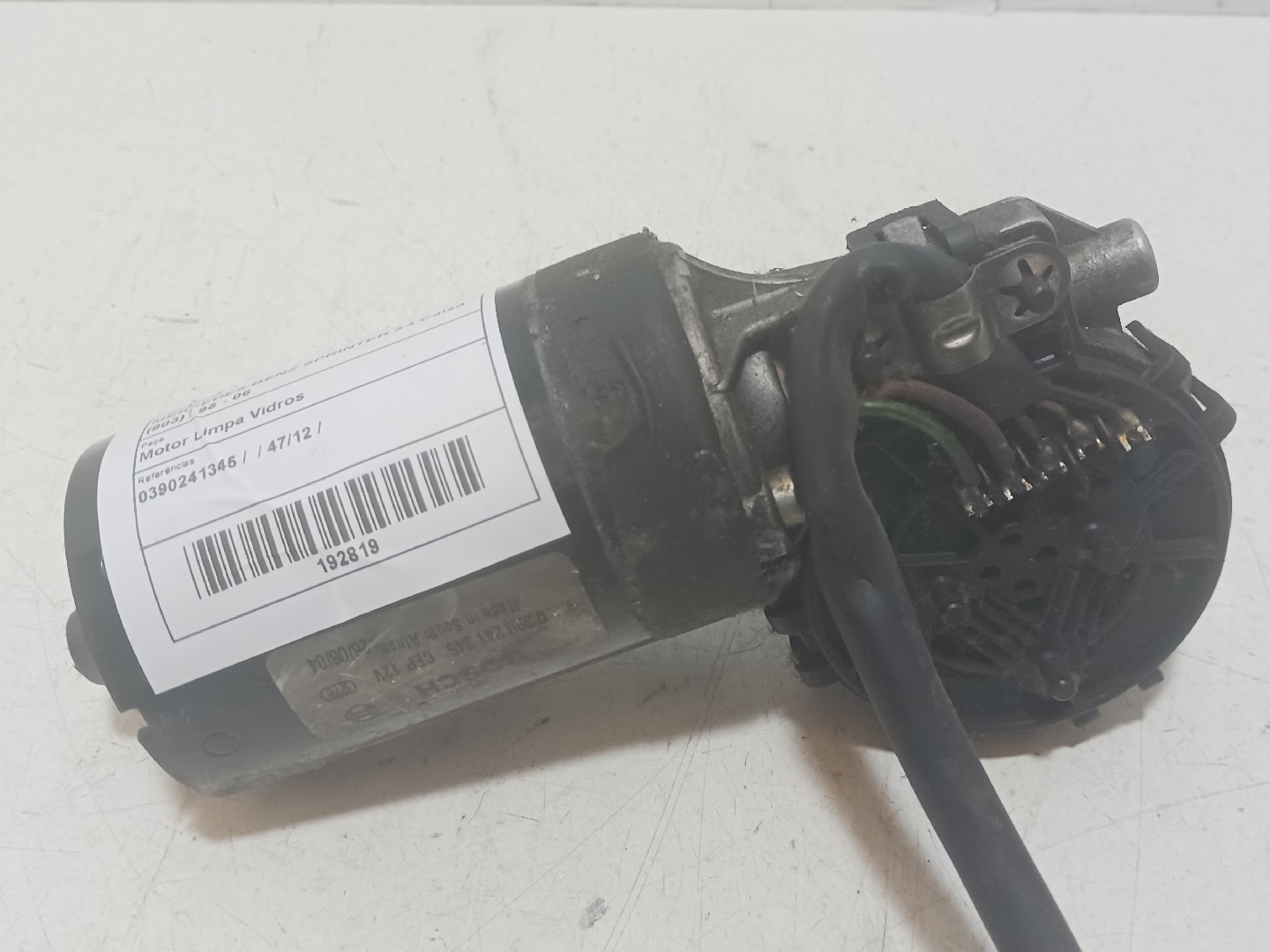 Motor Limpa Vidros MERCEDES-BENZ SPRINTER 3-t Caixa (903) | 95 - 06