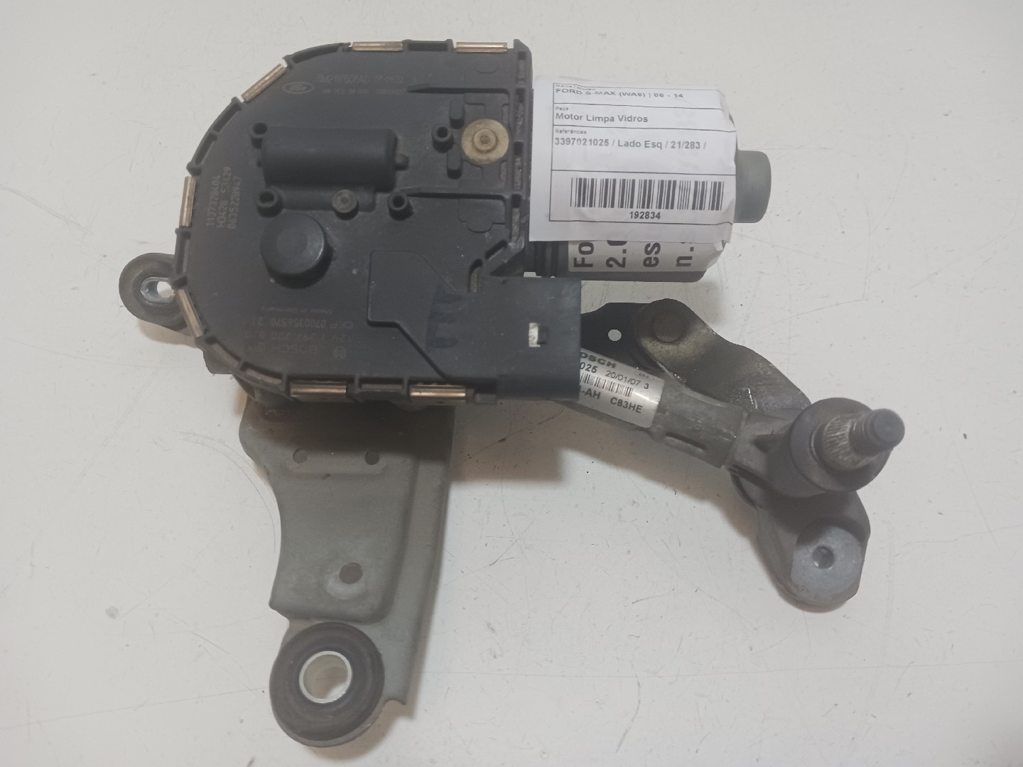 Motor Limpa Vidros FORD S-MAX (WA6) | 06 - 14