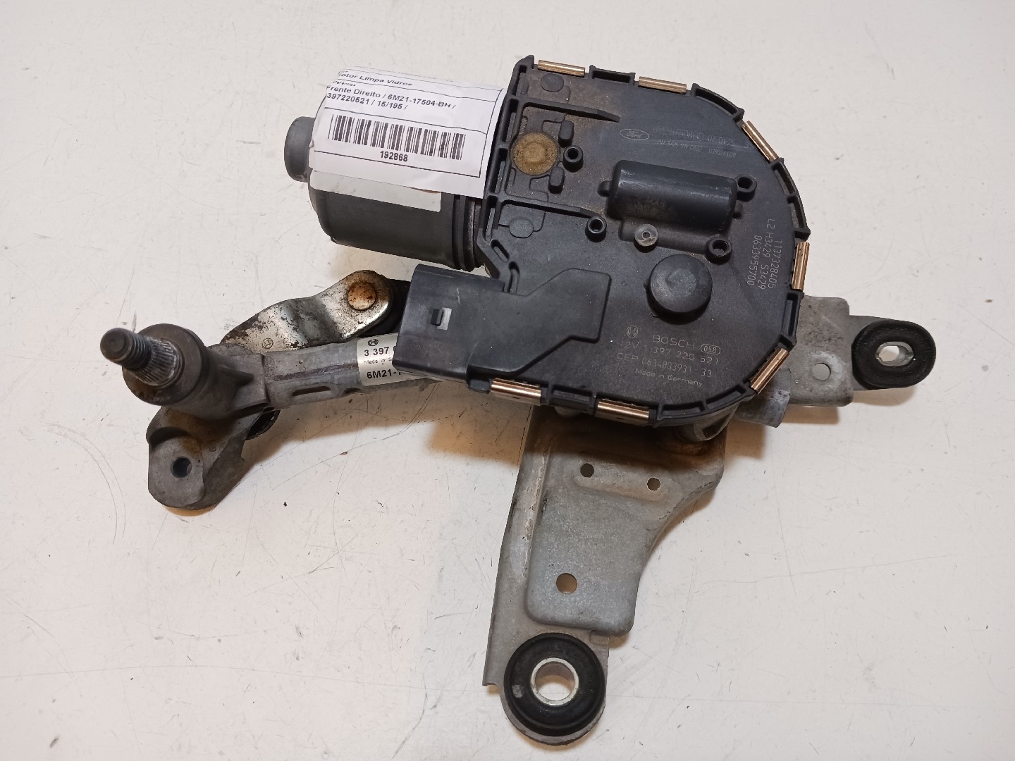 Motor Limpa Vidros FORD S-MAX (WA6) | 06 - 14