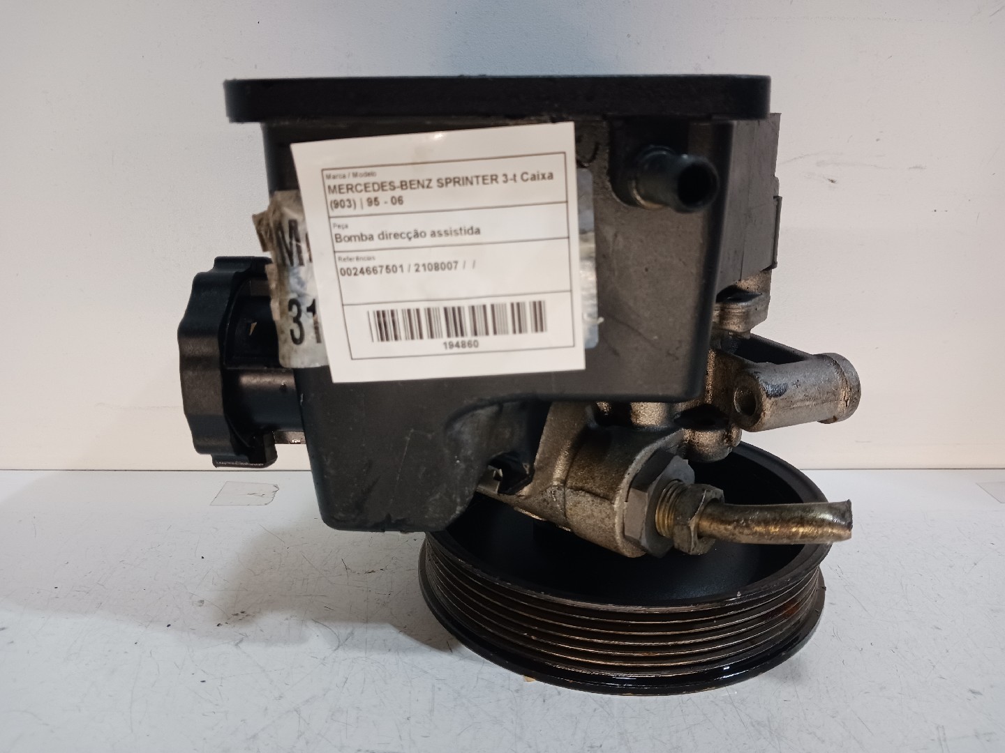 Bomba direcção assistida MERCEDES-BENZ SPRINTER 3-t Caixa (903) | 95 - 06