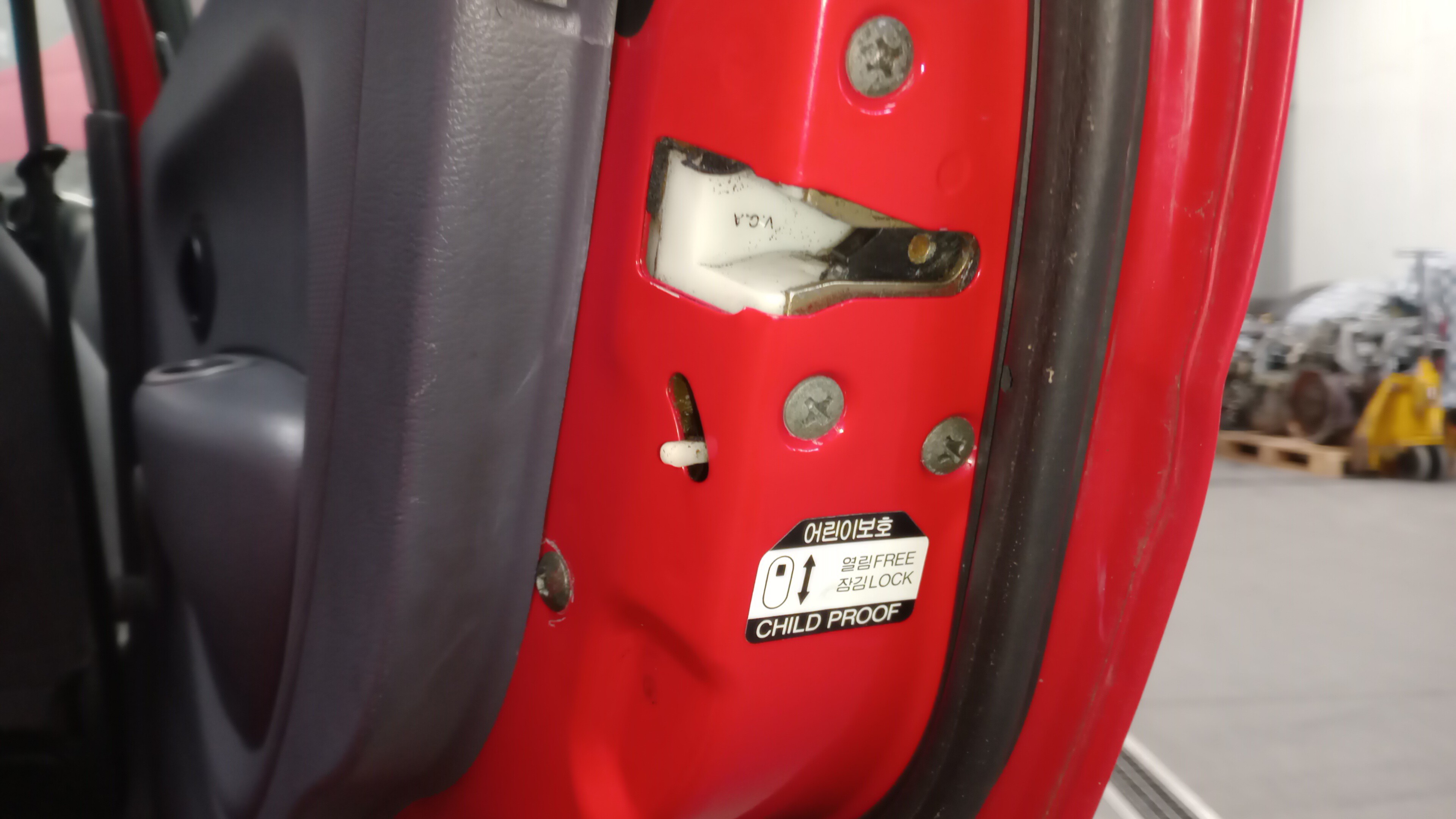 Fecho da Porta Trás Dto DAEWOO MATIZ (M100, M150) | 98 - 