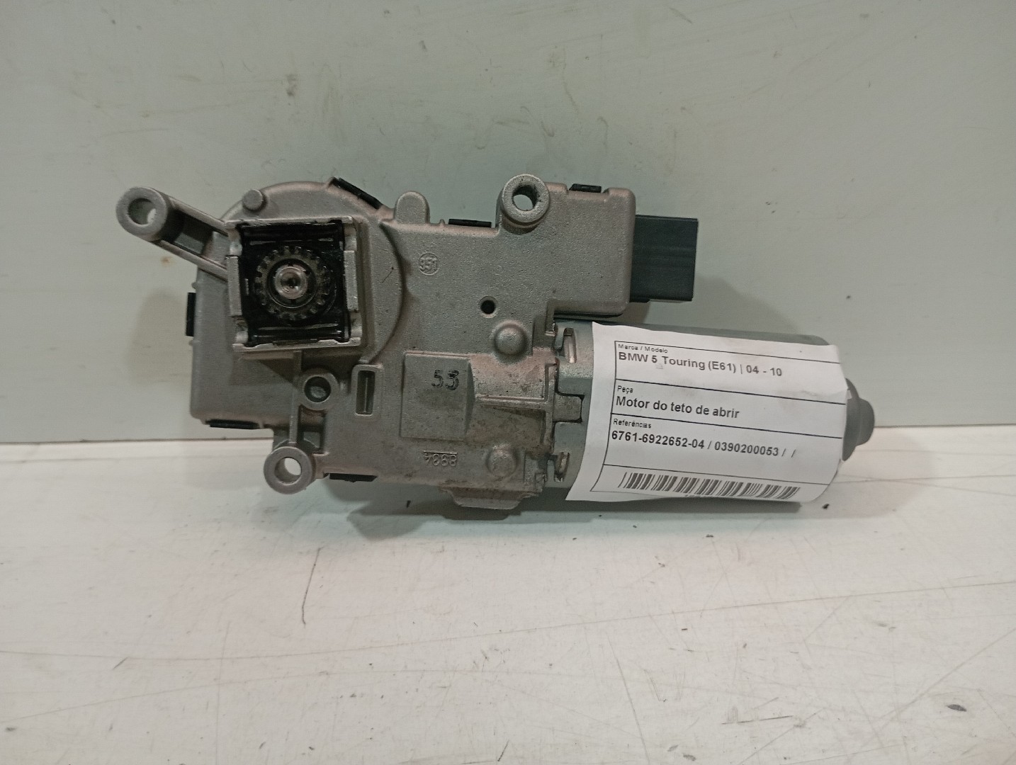 Motor do teto de abrir  BMW 5 Touring (E61) | 04 - 10