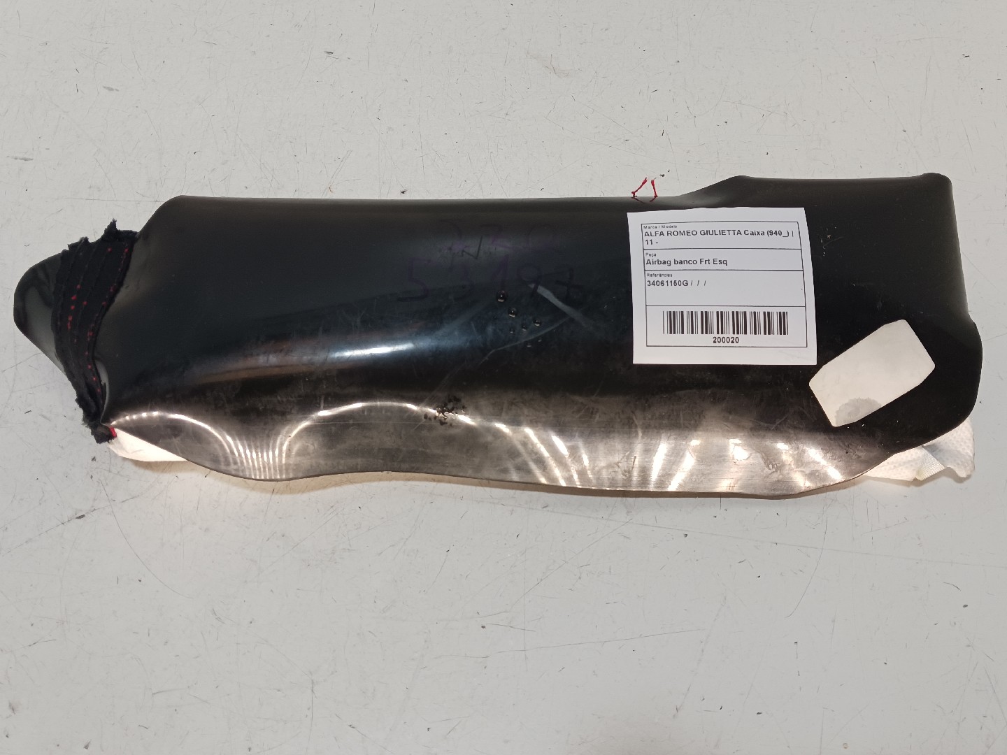 Airbag banco Frt Esq ALFA ROMEO GIULIETTA Caixa (940_) | 11 - 