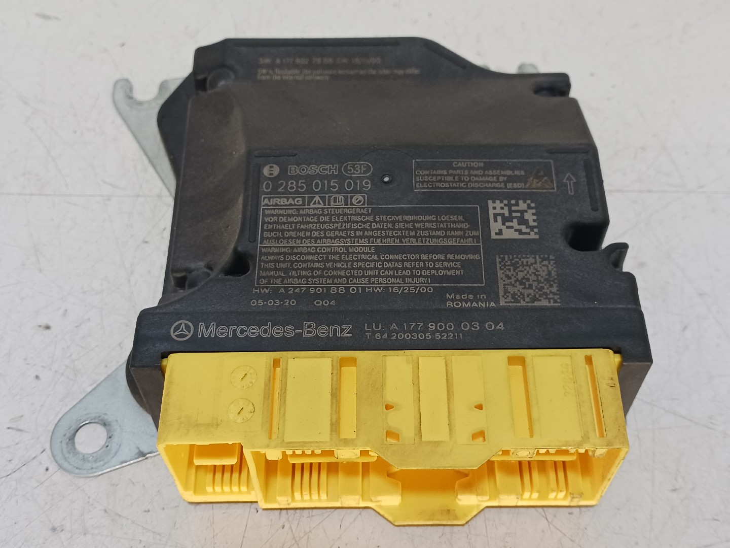 Centralina de Airbags MERCEDES-BENZ A-CLASS (W177) | 18 - 