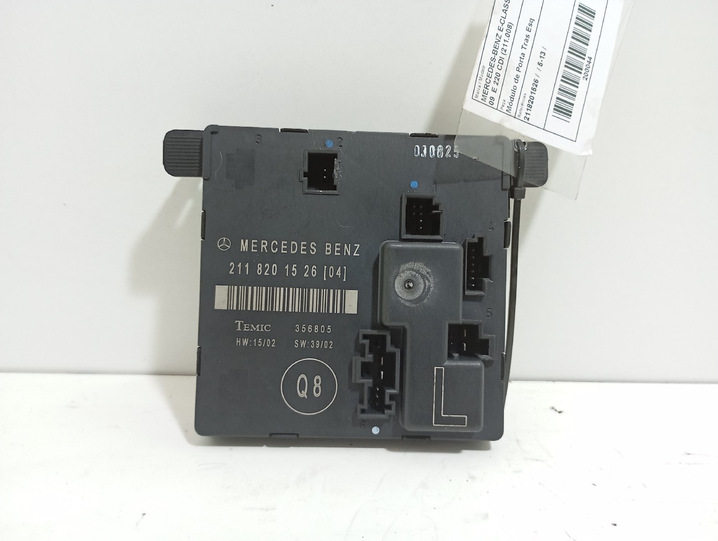 Módulo de Porta Tras Esq MERCEDES-BENZ E-CLASS (W211) | 02 - 09